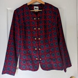 Funky Vintage Double Breasted Blazer Womens Size M / 8